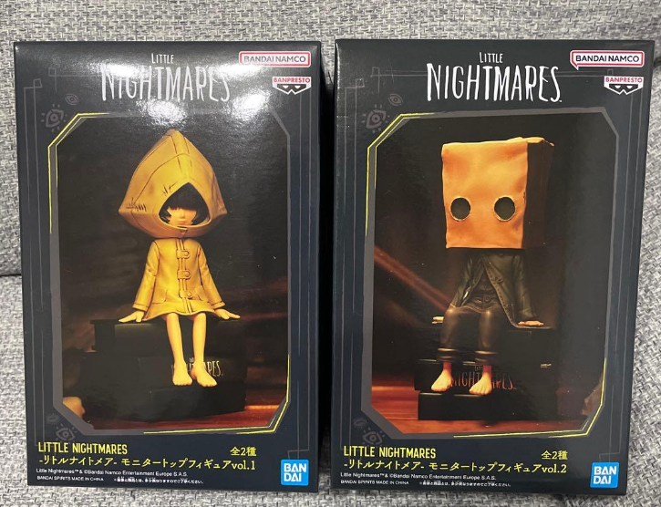 LITTLE NIGHTMARES Monitor Top Figure vol.1 Six Alone Set BANPRESTO Japan New