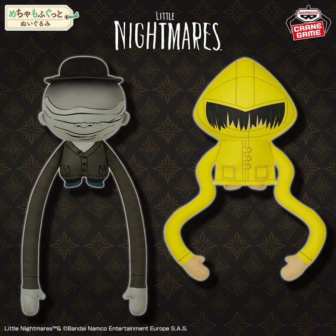 Little Nightmares Plush Toy Doll Long Mechamofugutto Set of 2 Bandai 2025