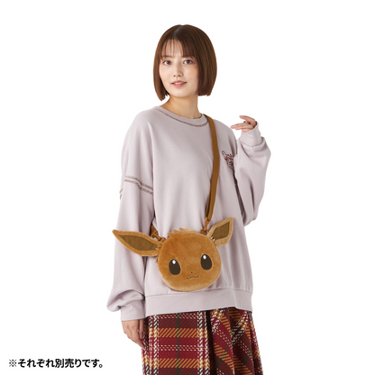 Pokemon Center Original Eevee Collection Face Pochette Shoulder Bag