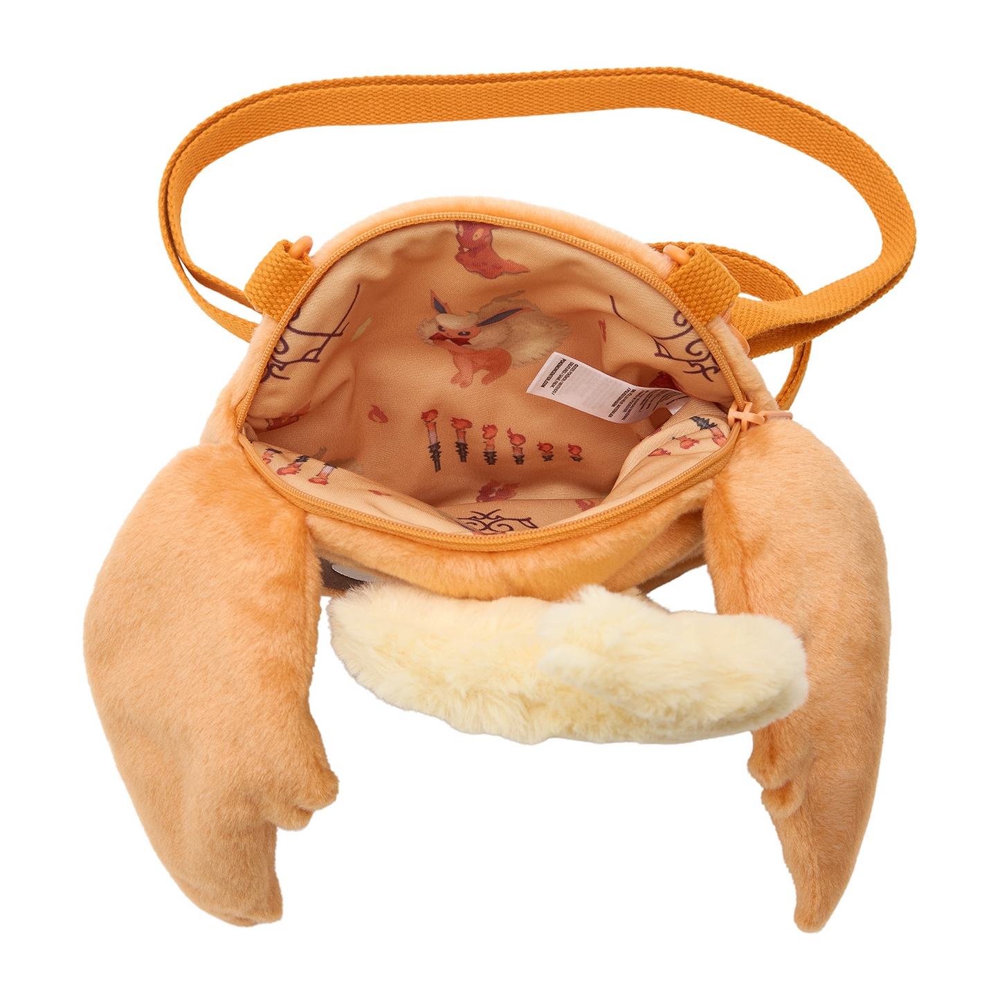 Pokemon Center Original Eevee Collection Flareon Face Pochette Shoulder Bag