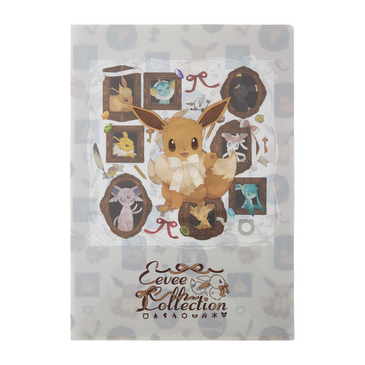 Pokemon Center Original Eevee Collection A4 Clear File