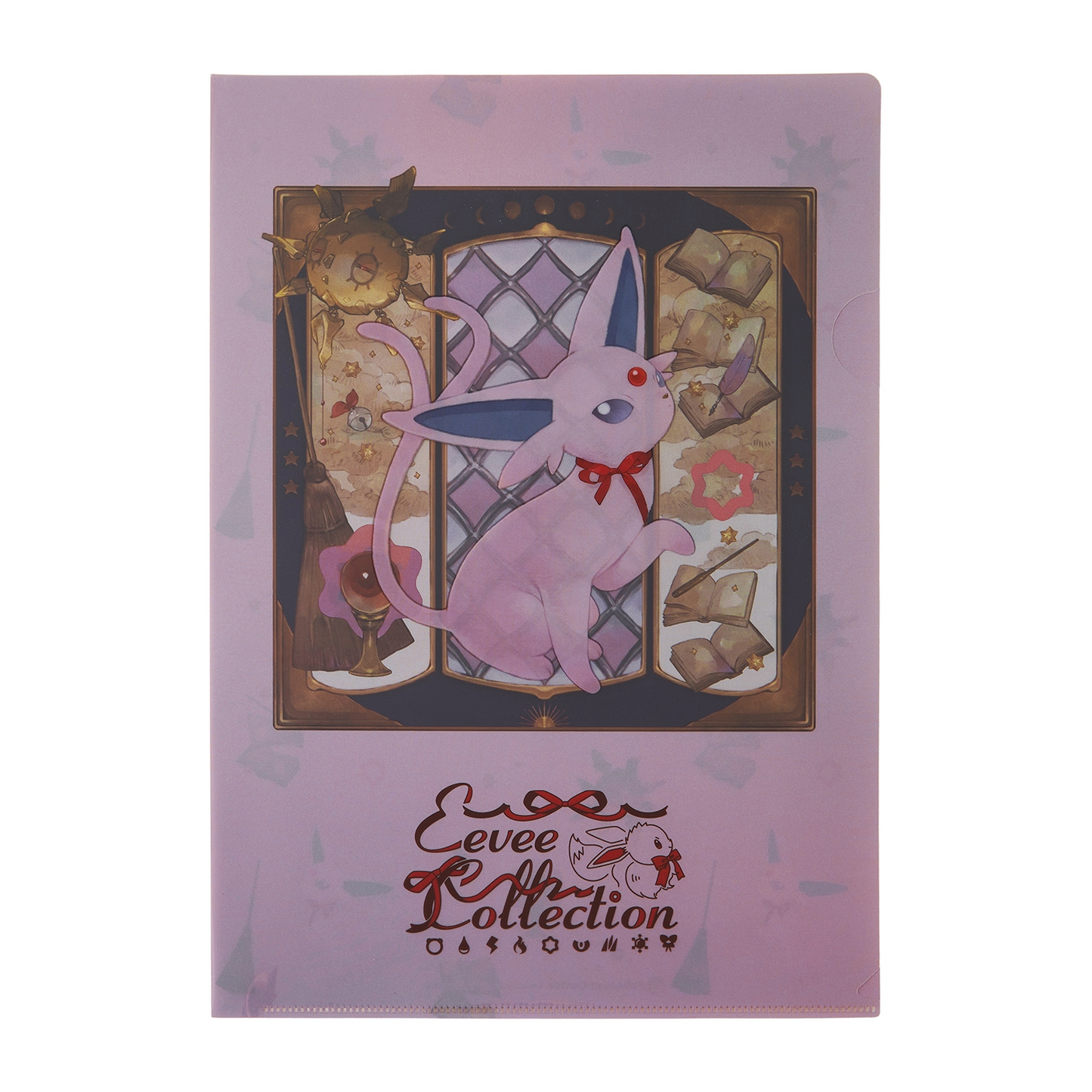 Pokemon Center Original Eevee Collection Espeon A4 Clear File