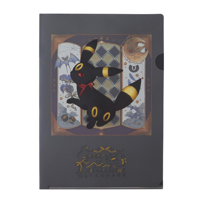 Pokemon Center Original Eevee Collection Umbreon A4 Clear File