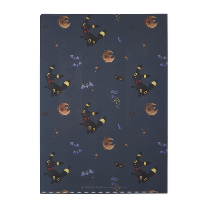 Pokemon Center Original Eevee Collection Umbreon A4 Clear File