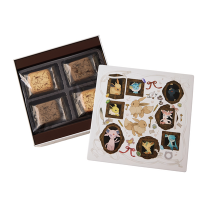Pokemon Center Original Eevee Collection Langue de chat cookies
