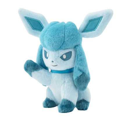 Pokemon Center Original Eevee Collection Glaceon Plush Toy 18cm