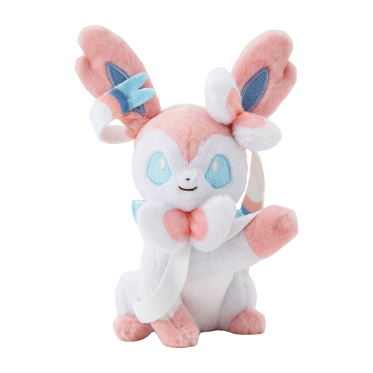 Pokemon Center Original Eevee Collection Sylveon Plush Toy 18cm