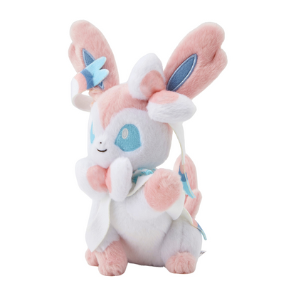 Pokemon Center Original Eevee Collection Sylveon Plush Toy 18cm