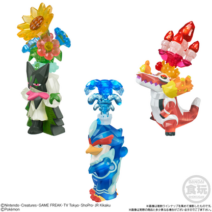 【PSL】Pokemon Kids Terrastar BANDAI Collection Toy 6 Types Set Pokémon Figure