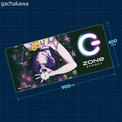 PSL Chainsaw Man x Zone Energy Drink Desk Mat REZE Type-A