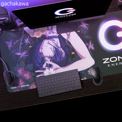 PSL Chainsaw Man x Zone Energy Drink Desk Mat REZE Type-A