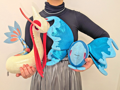 Pokemon Kirarin☆Glitter Plush dol Milotic Japan NEW Pokemon Center