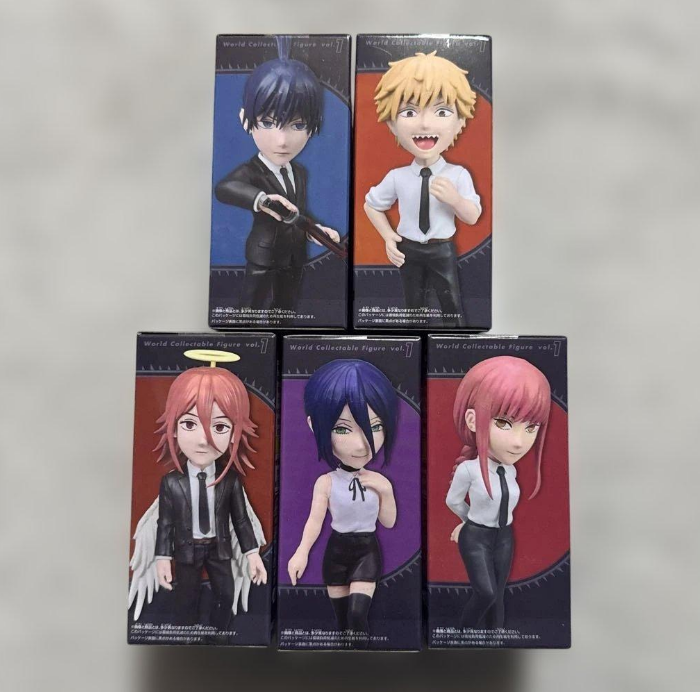 Chainsaw Man the Movie: Reze Arc World Collectable Figure Complete 5 Set