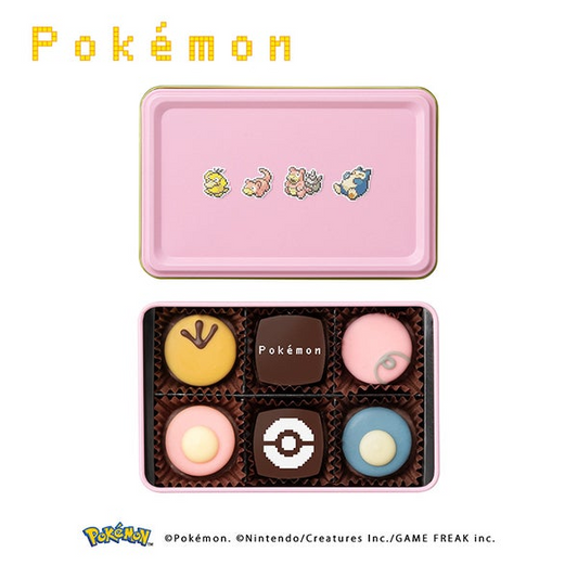 PSL Pokémon meets Merry Chocolate Valentine 2026 Assorted Box Pink