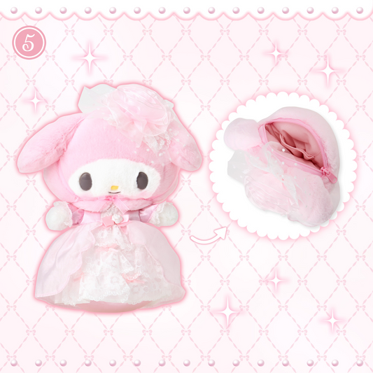 PSL Sanrio Lady My Melody Design Series Birthday Plush-style Pencil Case 2026