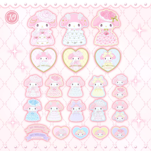 PSL Sanrio Lady My Melody Design Series Birthday Sticker Set 2026