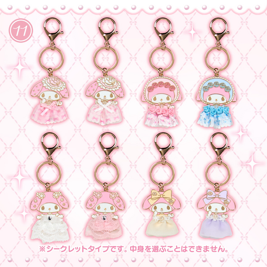 PSL Sanrio Lady My Melody Design Series Birthday Secret Keychain 2026 Complete Set