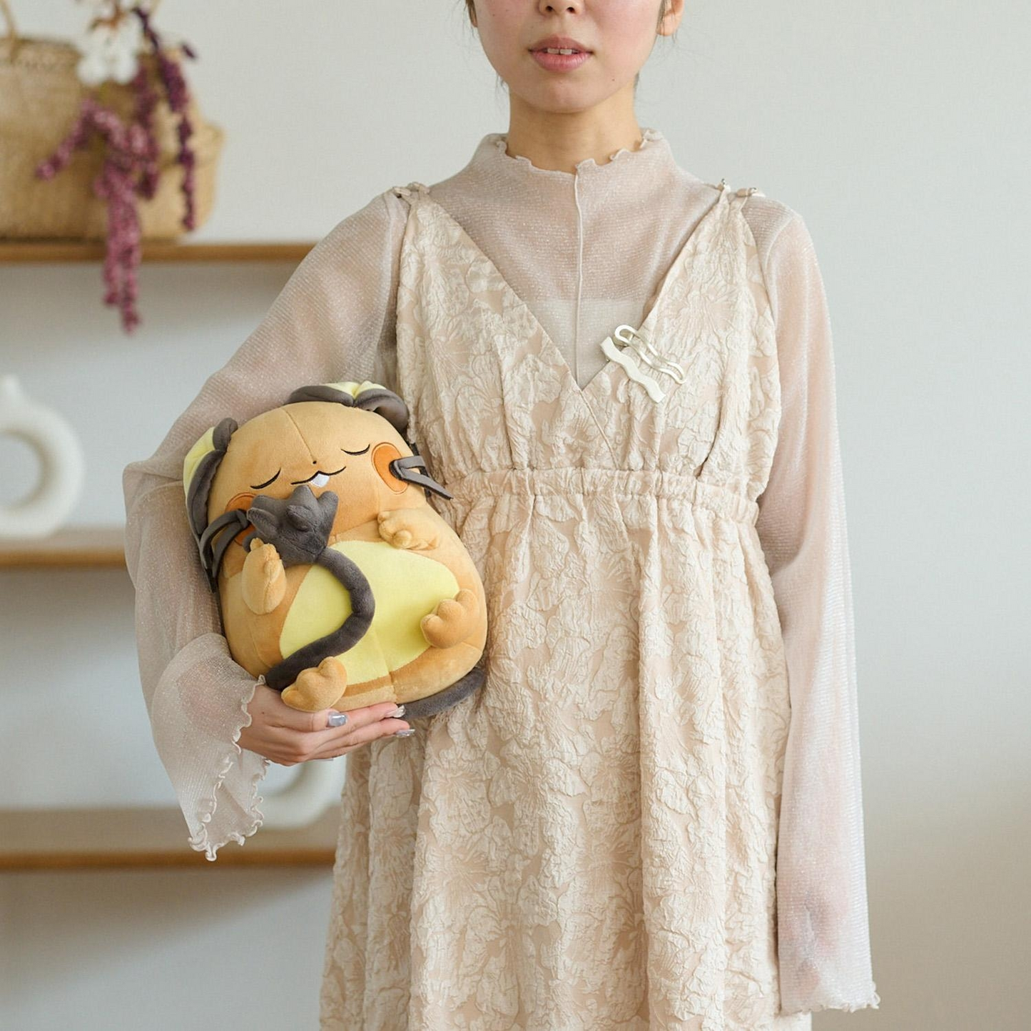 Pokemon Fluffy Plush Dedenne Pokémon Sleep Stuffed Toy Pocket Monster