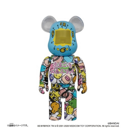 The Great Tamagotchi Exhibition Limited Be@rbrick 400% Tamagotchi New 28cm BANDAI