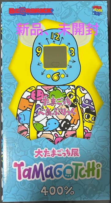 The Great Tamagotchi Exhibition Limited Be@rbrick 400% Tamagotchi New 28cm BANDAI