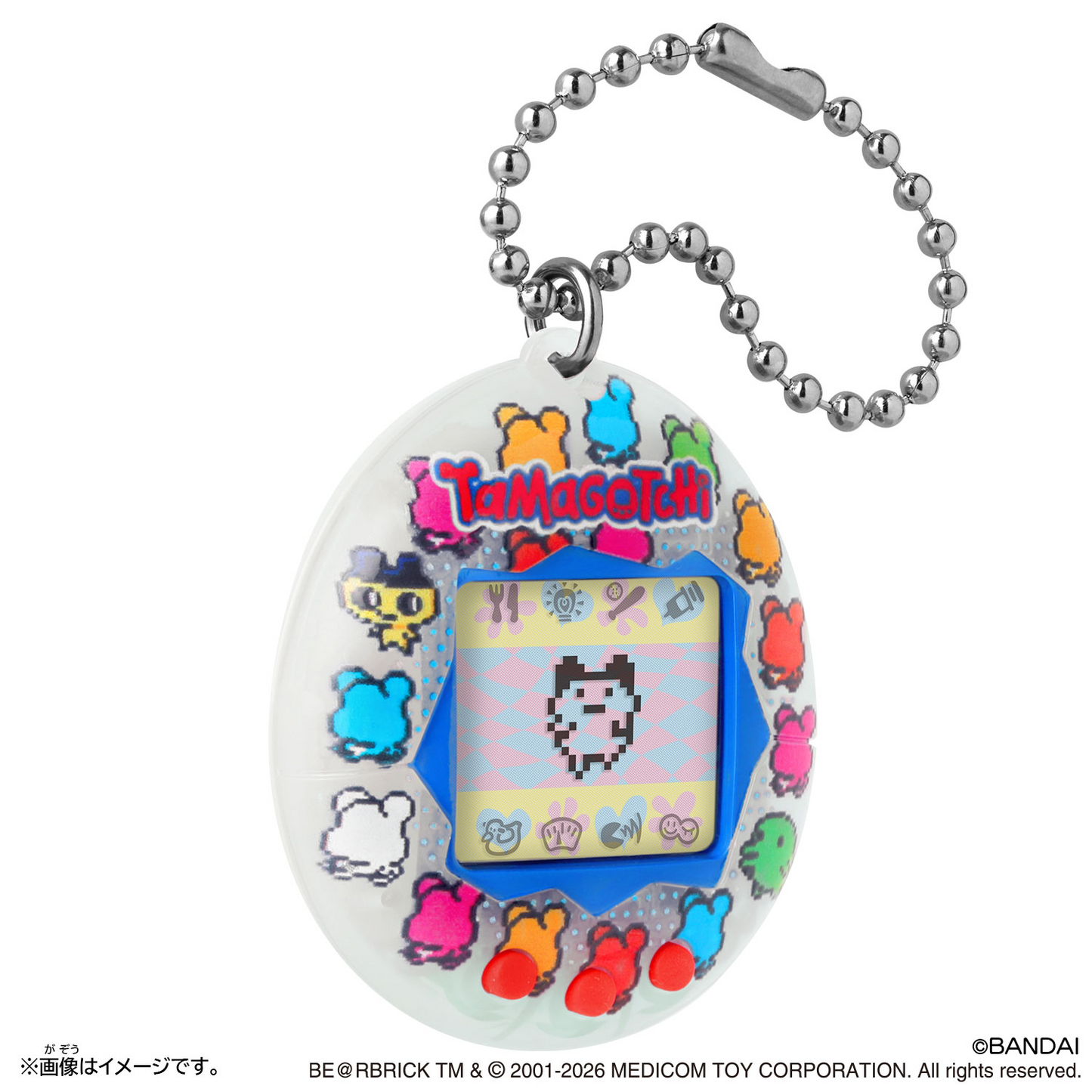 The Great Tamagotchi Exhibition Be@rbrick Tamagotchi 7cm New Medicom Toy Japan Limited