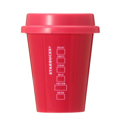 2026 Starbucks Japan Valentine's Day "BITTER & SWEET" Mini Cup Gift NEW