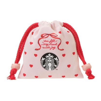 2026 Starbucks Japan Valentine's Day "BITTER & SWEET" Mini Cup Gift NEW