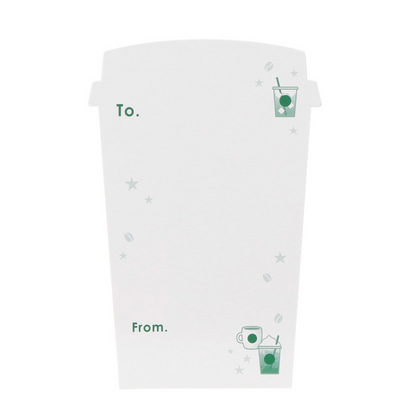 PSL 2026 Starbucks Japan Valentine's Day "BITTER & SWEET" Bearista Message Gift