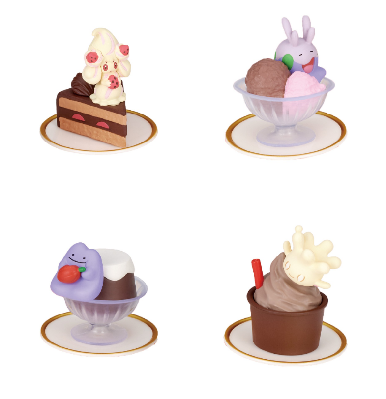 PSL Pokemon Yummy! Sweets Mascot 8 chocolate! All 4 types set Takara Tomy Capsule Toy