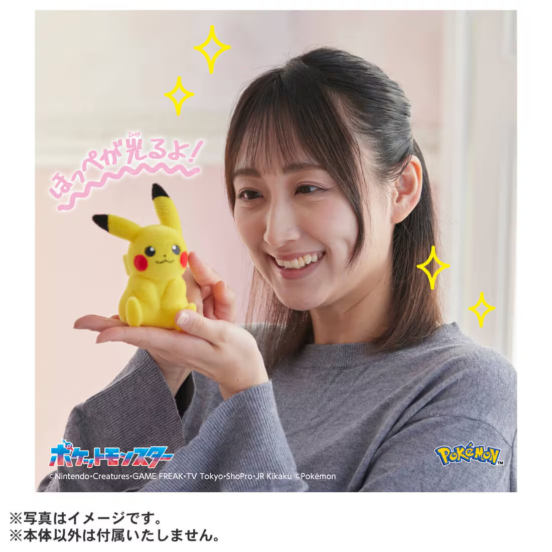 PSL TAKARATOMY Pokémon 30th Anniversary Palm Pikachu Pokefuwa Limited