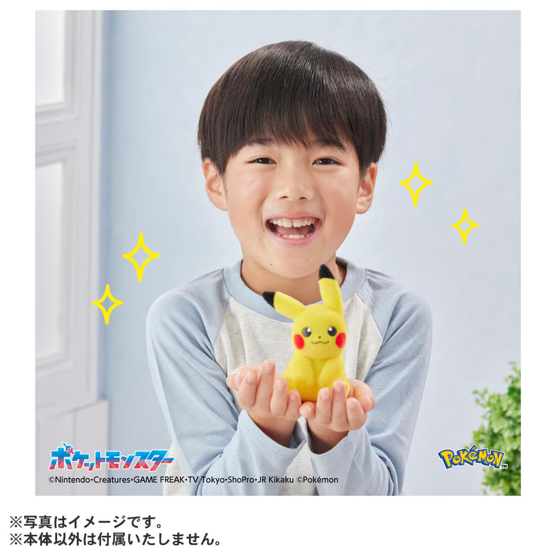 PSL TAKARATOMY Pokémon 30th Anniversary Palm Pikachu Pokefuwa Limited