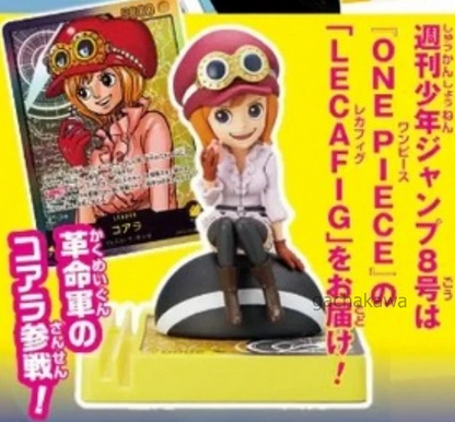 PSL Koala Revolutionary Army LECAFIG Figure & Card Shonen Jump ONE PIECE Card