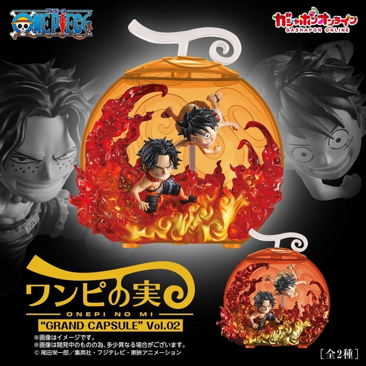PSL From TV animation One Piece Onepi no Mi GRAND CAPSULE Vol.02 Gashapon 2PCS