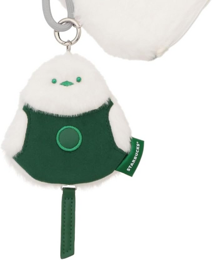 【SALE】Starbucks Japan 2025 New Year Shining Winter Long-tailed Tit Mini Shoulder Bag