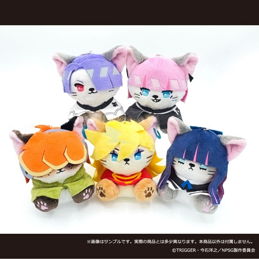 PSL Set of 5 New PANTY & STOCKING with GARTERBELT Petitmaru Plush Mascot