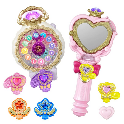 PSL Star Detective PreCure Jewel Cure Watch Pre-Kit Mirror Magnifying Glass Set