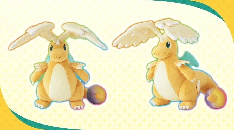 PSL Pokemon Center Original Mega Dragonite Plush Toy Pokémon LEGENDS Z-A