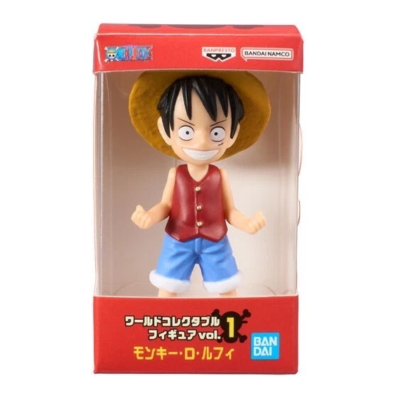 ONE PIECE World Collectible Figure Miniature Collection All 4 type Set BANDAI