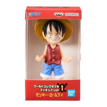 ONE PIECE World Collectible Figure Miniature Collection All 4 type Set BANDAI