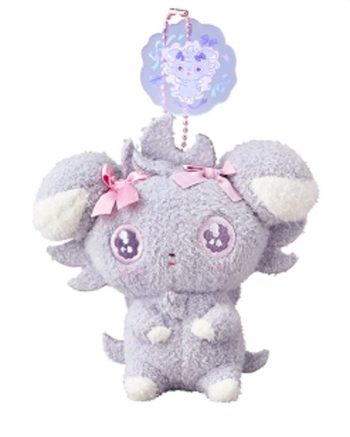 PSL Pokemon Center Original Don't Attack Me Mascot Plush Ball Chain Espurr