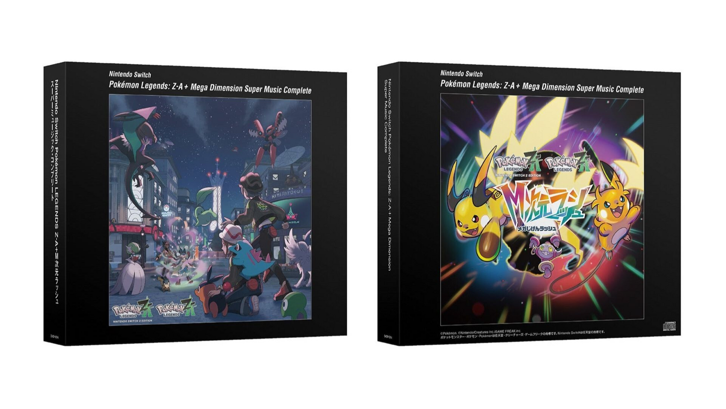Nintendo Switch Pokémon LEGENDS Z-A+M Dimension Rush Super Music Complete