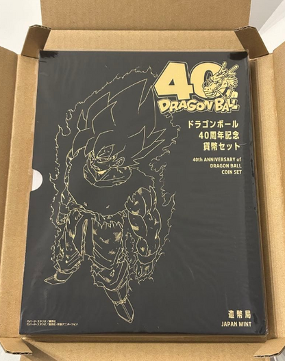 Dragon Ball 40th Anniversary Coin Set Limited NEW Limited medal only Japan