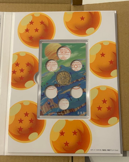 Dragon Ball 40th Anniversary Coin Set Limited NEW Limited medal only Japan