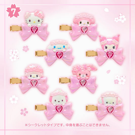PSL Sanrio Characters Sakura 2026 Secret Bangs Clip Set of 8