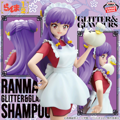 TV Anime Ranma 1/2 GLITTER&GLAMOURS Ranma Shampoo Ⅱ Figure Set