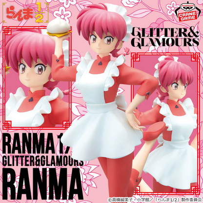 TV Anime Ranma 1/2 GLITTER&GLAMOURS Ranma Shampoo Ⅱ Figure Set