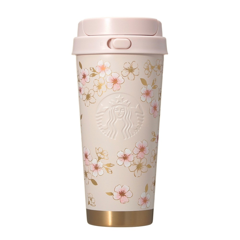 Starbucks Japan 2026 SAKURA Shine Brightly Cherry Blossoms Tumbler Mug Bag
