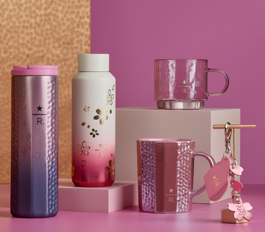 Starbucks Roastery Reserve Tokyo Sakura 2026 Japan New Tumbler Bottle Mug Goods