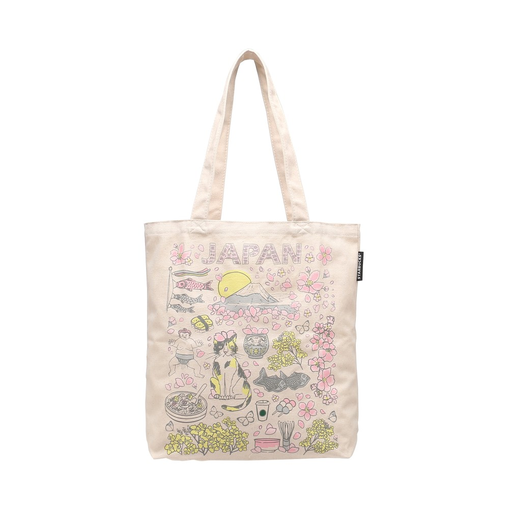 Starbucks Japan 2026 Been There Series Spring Tote Bag JAPAN NEW SAKURA