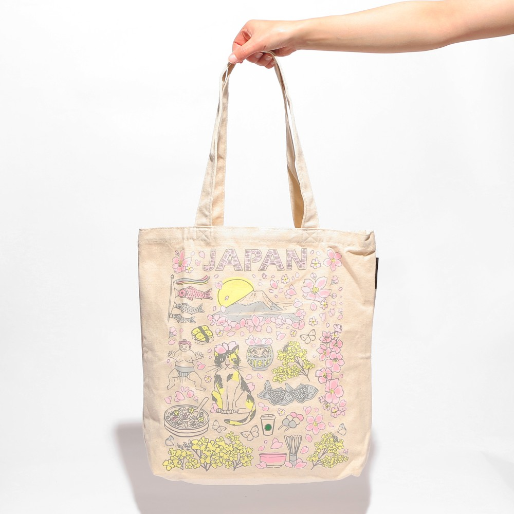 Starbucks Japan 2026 Been There Series Spring Tote Bag JAPAN NEW SAKURA
